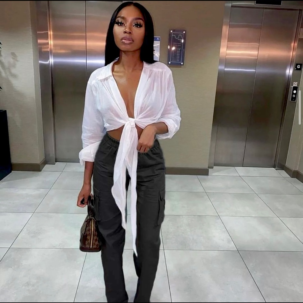 Wrap blouse